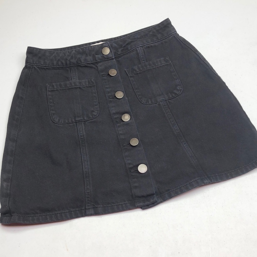 GARAGE BLACKWASH JEAN SKIRT S/26x16 ⭐️